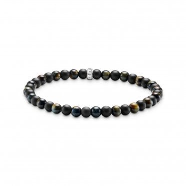 Talisman Obsidian and Tigers Eye Bracelet